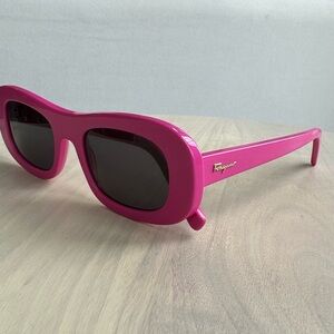 Kids Pink Sunglasses by Salvatore Ferragamo